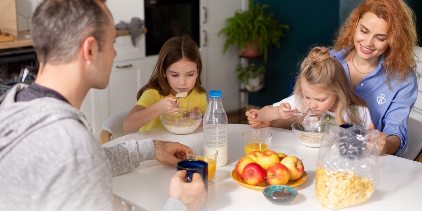 family-having-quality-time-together